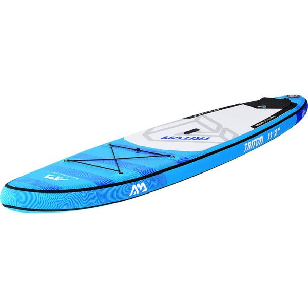 Blue PVC 3 Fin 340*81*15cm All Round Inflatable SUP