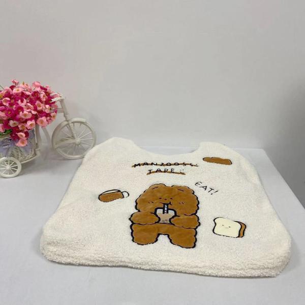 Сумка Tote 66x43cm медведя плюша OEM мягкая для студентов