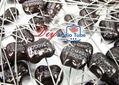 Polypropylene Film Bipolar Electrolytic Capacitor , 36PF 300V Audio Grade Capacitors Silver Mica