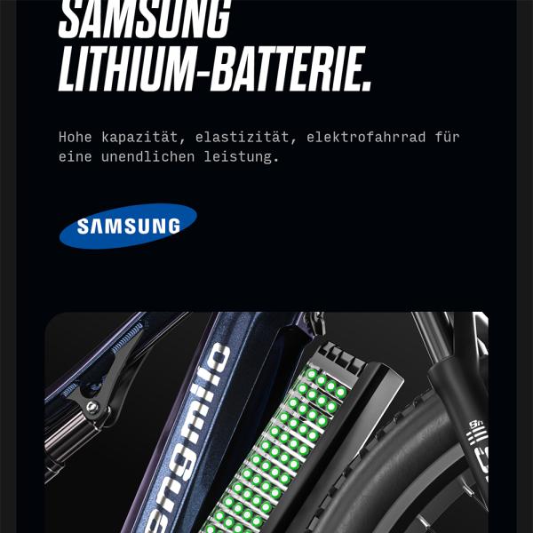 48V Voltage Electric Bicycles EU and US Warehouse 17.5A Battery Capacity Off-Road Design