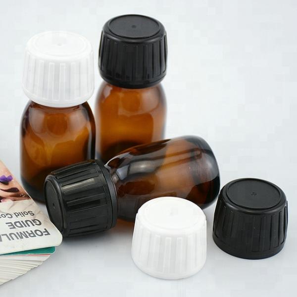 Medical Industrial Empty Medicine Bottles , Tamper Evident Prescription Pill Bottle