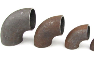 Heat Treatment Normalizing Carbon Steel Pipe Elbow Wall Thickness Customized