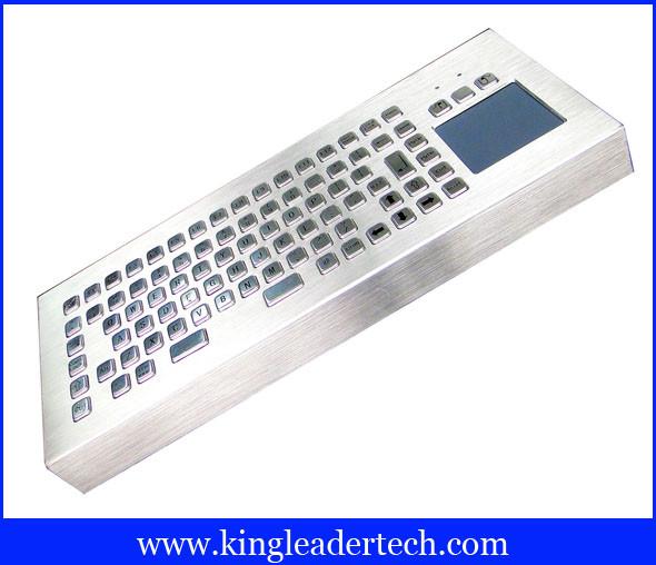 Dust-Proof Industrial Desktop Keyboard With 86 Full Travel Metal Keys