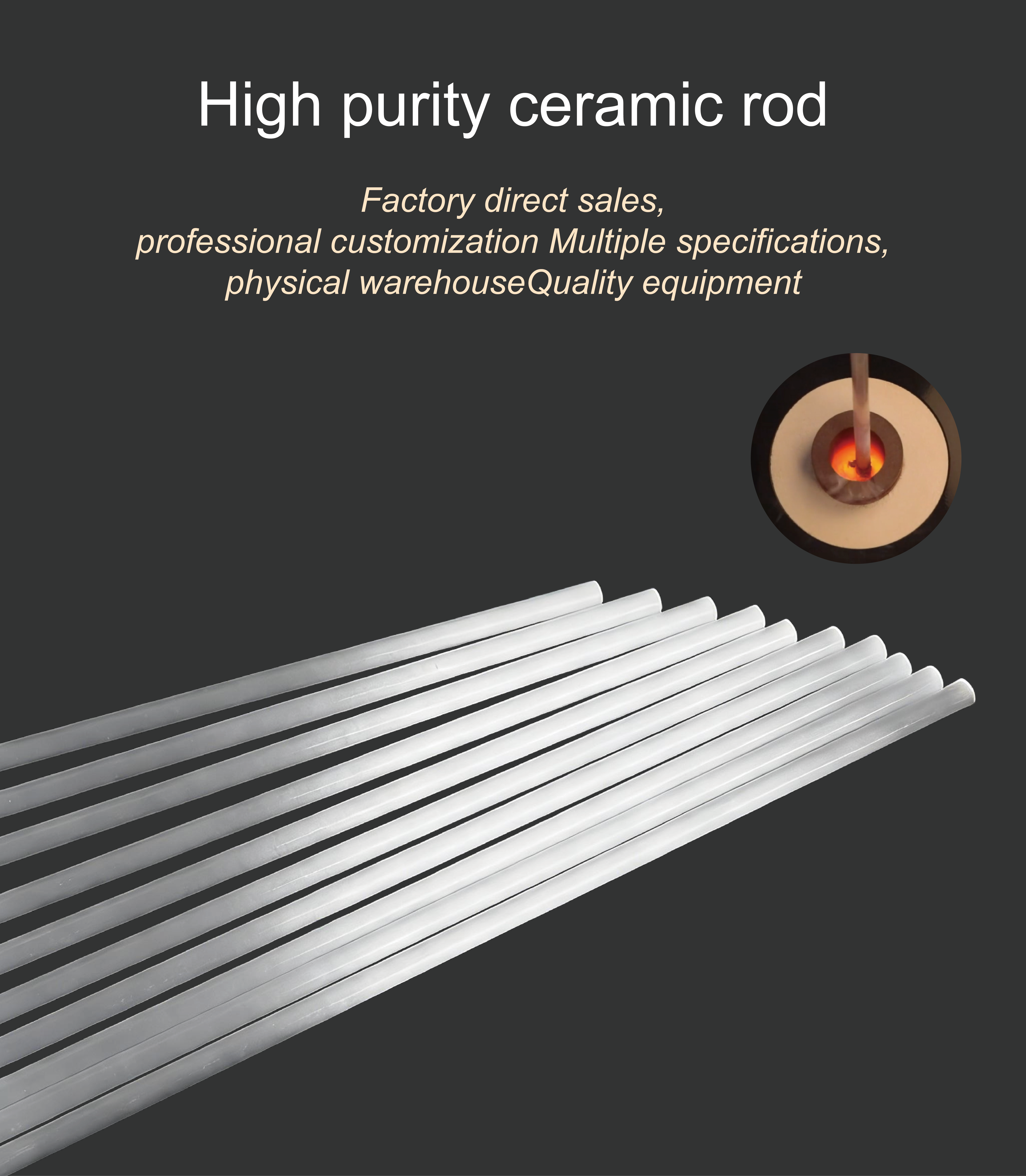 Milky Quartz Stirring Rod