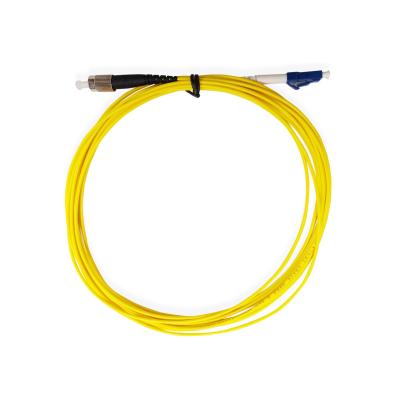 LC UPC To FC UPC Fiber Jumper Cables G652D 2.0 3.0 High Dense