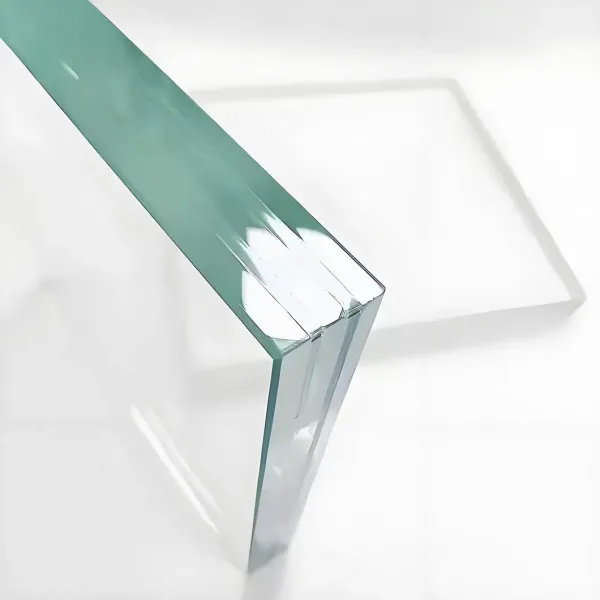 5mm Tempered Laminated Glass Panel Showcase Display System
