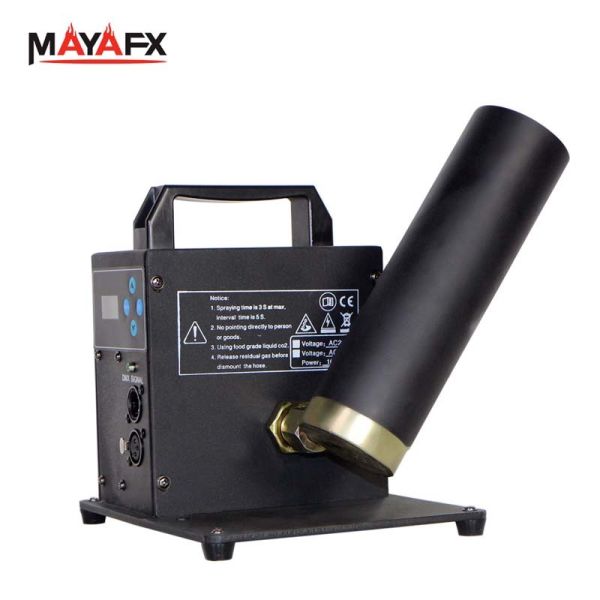 Programmable Co2 Jet LED Air Column with DMX512 Control and Compact Design for 6-8M Gas Weight