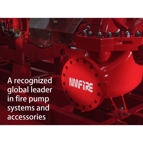 Ensemble de pompes à incendie pour la sécurité incendie NFPA 20 Norme de l'eau douce/de l'eau de mer Rencontre des normes et règlements 2000GPM