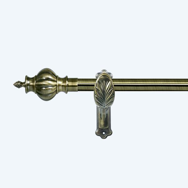 Home Decor Curtain Rod Accessories 22 28 MM Metal Pipes Classic Curtain Rods Sets Cheap Price