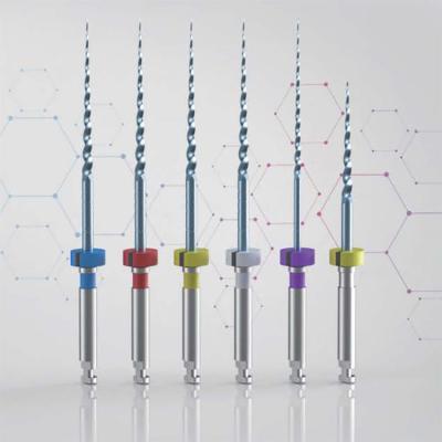 Flexible Endo Rotary Files Niti Blue Root Canal Heat Activation Dental Instrument