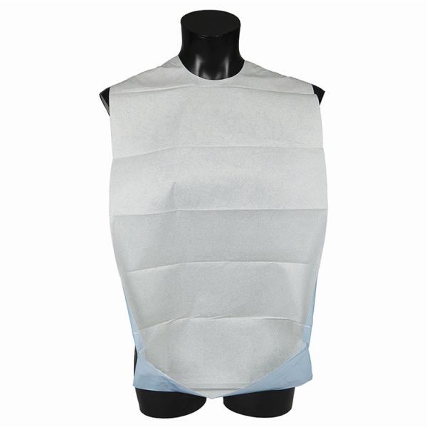 Wholesale Disposable Adult Bibs Waterproof With PE film