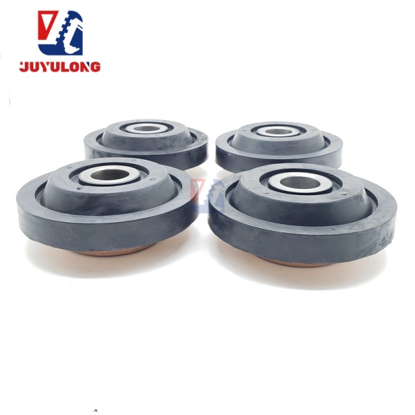 JUYULONG Engine Shock Absorber Machine Foot Rubber Pad for  312/311/313/315/318/320/323B Construction Machinery Parts