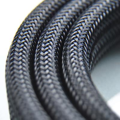 Abrasion Resistant Expandable Nylon Braided Sleeving For Cable Management / Protection