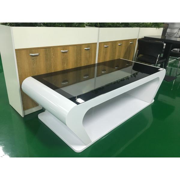 Alta mesa de centro de la pantalla LCD táctil de la definición 43 protección de cristal moderada de la pulgada 4m m