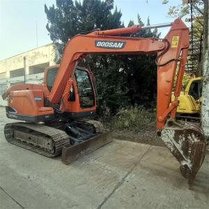 Excavateur Doosan Dx75 utilisé Excavateur Doosan d'occasion 7 tonnes