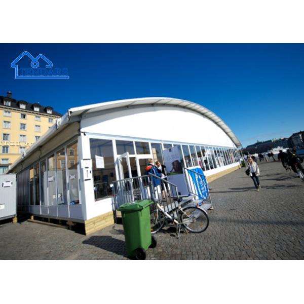 6x6m Arcum Tent Galvanized Steel Aerodynamic UV-Resistant Fabric for Garden Parties