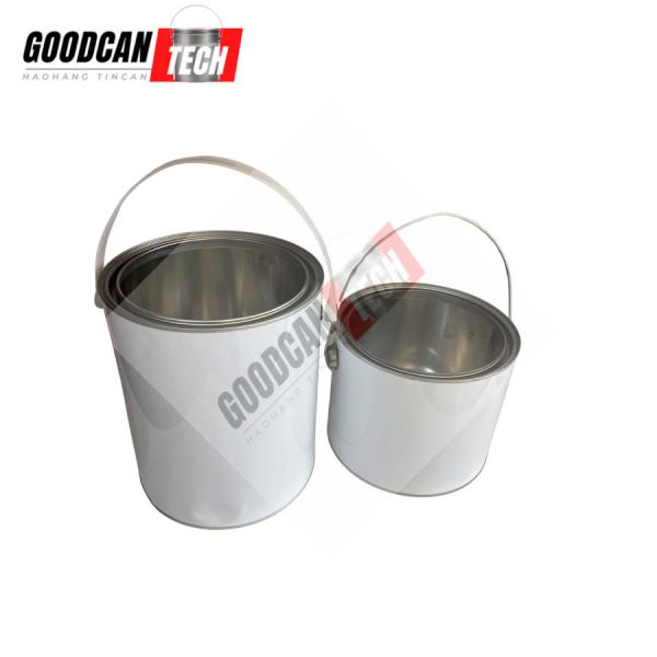 Round Paint Tin Cans Automotive Oil Cans 5liter for Adhesive