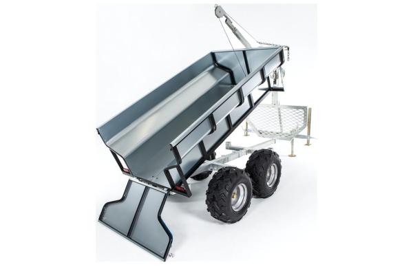 Camping And Utility ATV Trailer Livestock Quad Pull Behind Trailer