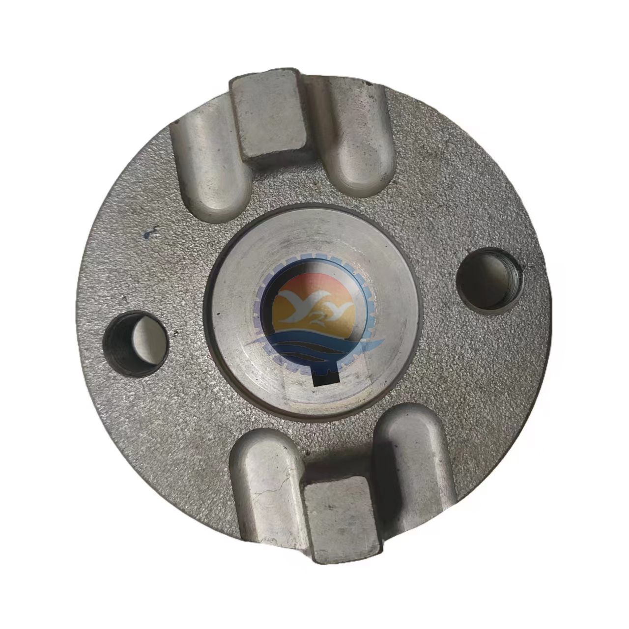 J08E Coupling Cross Connection Block VHS226112421 VH226112421A for Kobelco SK350-8 Excavator
