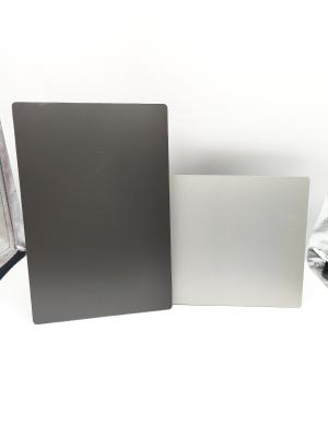 Wooden Finish ACP Partition Board Sheet  Aluminum PVC Film Coating ISO Approval