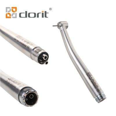 High Speed Push Button Handpiece Standard Head With 4 Water Spray / Dental Air Turbine