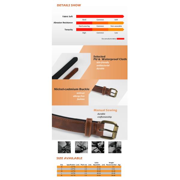 Amazon Durable Soft Padded Leather Fashion Luxury Cowhide Solid Pet Dog Collar With Metal Buckle