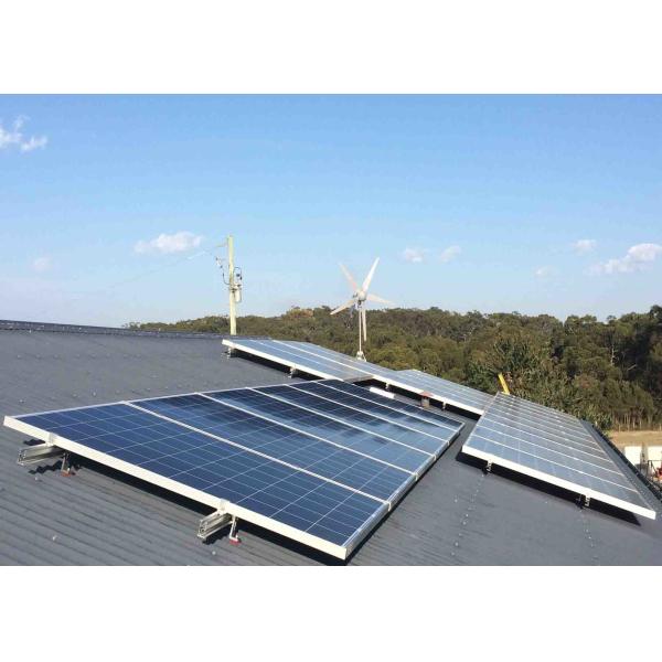 Safe Home Wind Turbine System , 5kw Wind Turbine Generator With Solar Controller