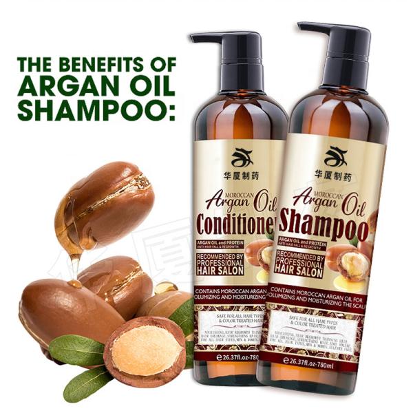 Natural Organic Biotin Anti Hair Loss Shampoo Hotel Argan Hair Shampoo 450ml