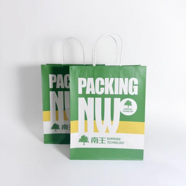 Premium Quality J-Cut Paper Bags in Large Stock Available With All Kinds of Customizations