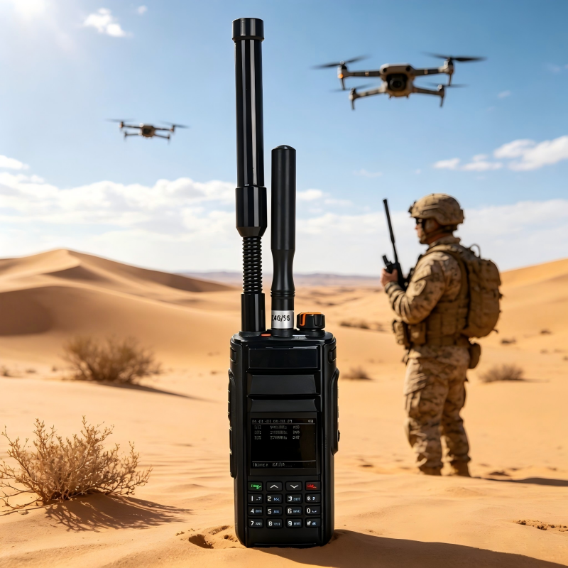 Portable FPV UAV Detection Defense System Signal Drone Detector Low Power Design