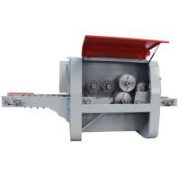 Máquina de corte de madeira de linha recta automática múltipla