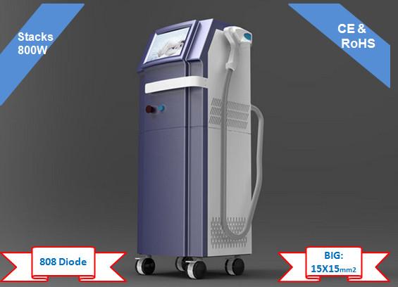 remoção permanente do cabelo do corpo do laser do diodo de 10Hz 808nm para a remoção do cabelo do laser do diodo dos homens 808