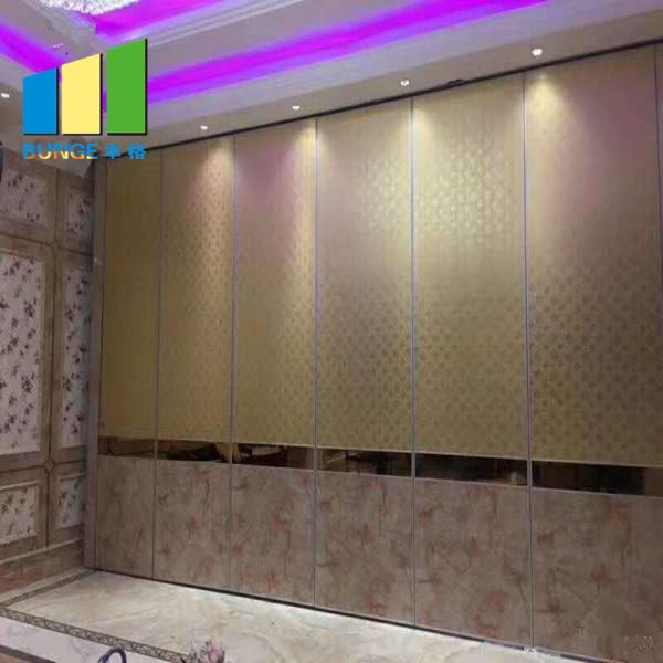 Malaysia Sliding Door Movable Sound Proof Partition Wall For Restaurant