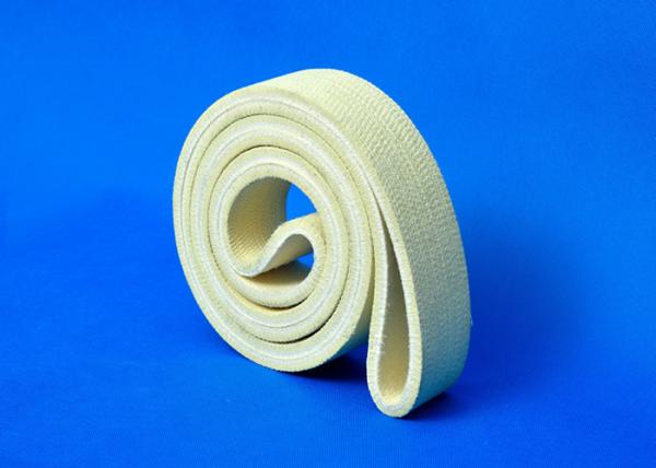 Smooth Surface Kevlar Flat Belt , Heat Resistant Felt 480℃ Endless For Production Line