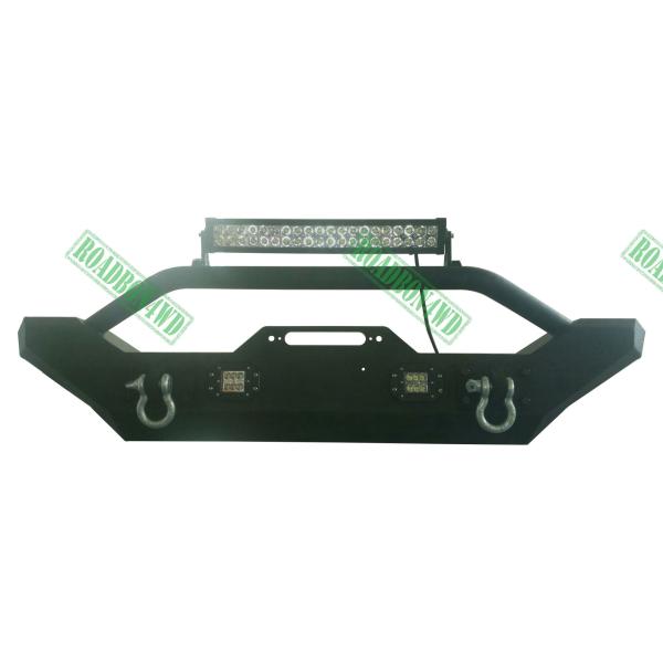 Black Textured Finish Front recovery Bumper for jeep wrangler jk BLACK FRONT BUMPER FOR JEEP WRANGLER