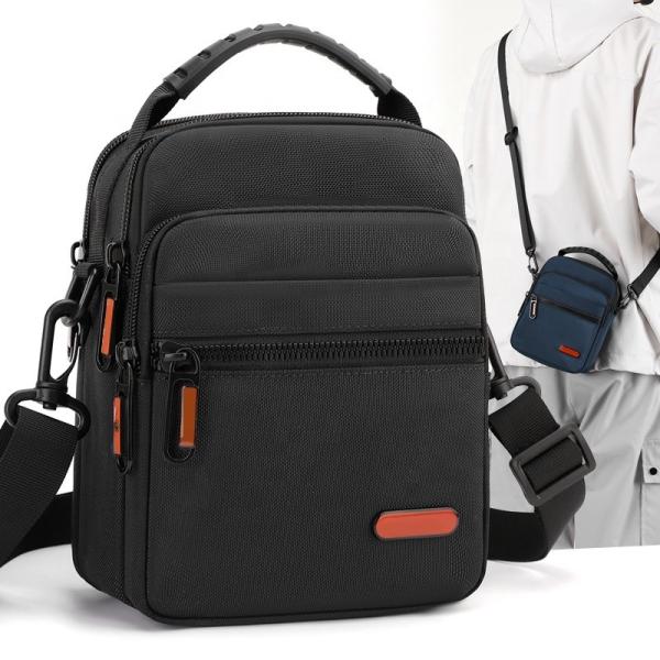 Multi Layer Men Designer Messenger Bags Crossbody Side Bag With Zipper Pocket