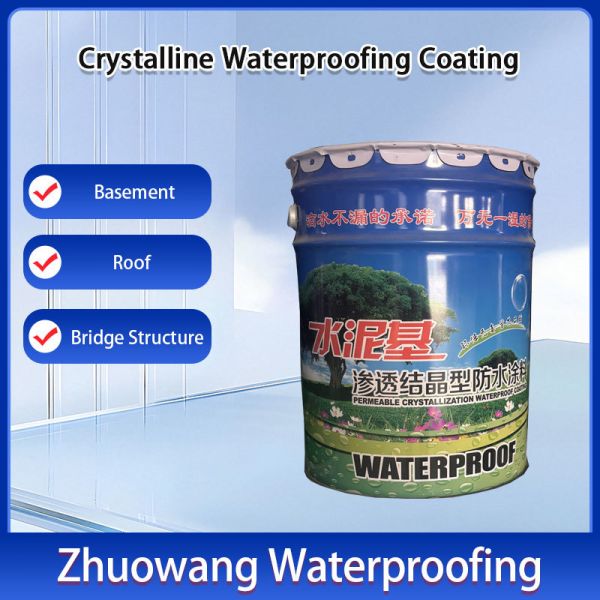 Cement Based Material Crystalline Waterproofing Coating For Road Joints