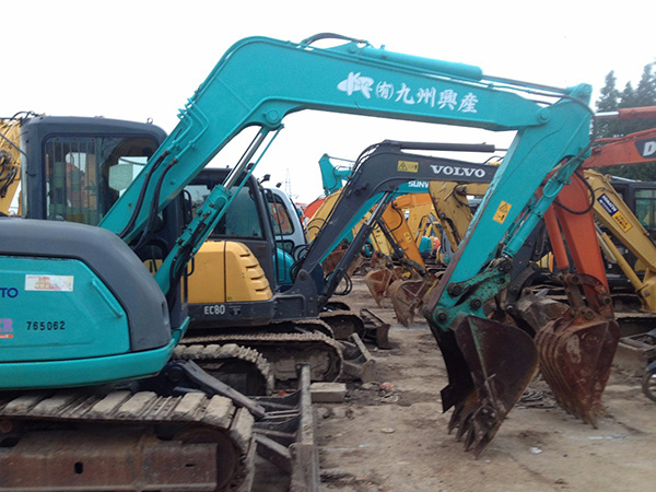 Original Japan Brand Used Kobelco Sk75 Machinery Repair Shops Kobelco Sk 75