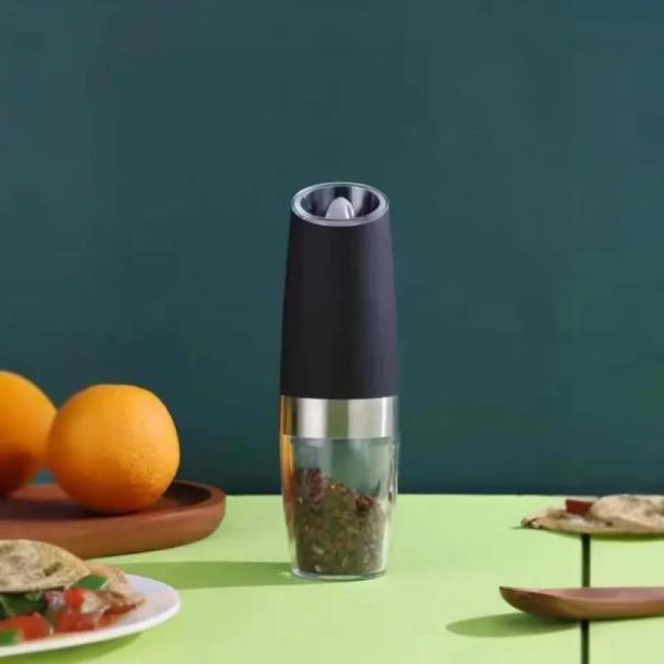 Electric Pepper Grinder Set with Costomized Logo Rechargeable Salt and Pepper Mill