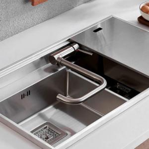Hot Cold Water Bar Faucet IPX5 Ceramic Cartridge RV Sink Fold Down Faucet
