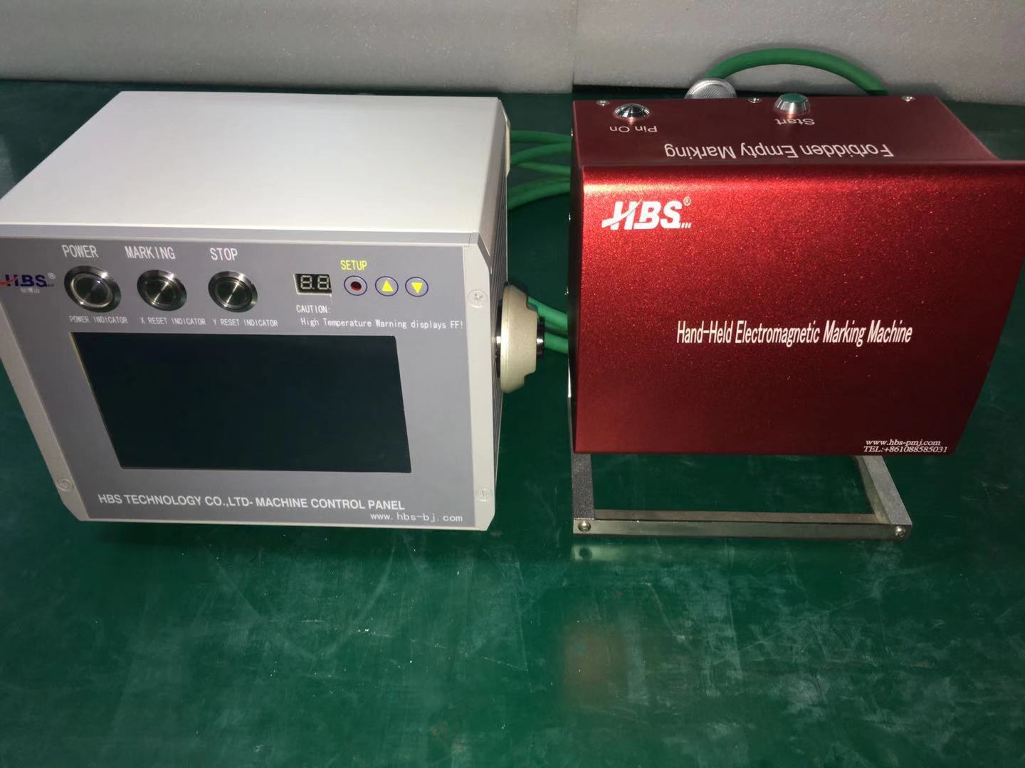 Handheld Mechnical Punching Machine for VIN,QR code, barcode with marking area 60*130mm