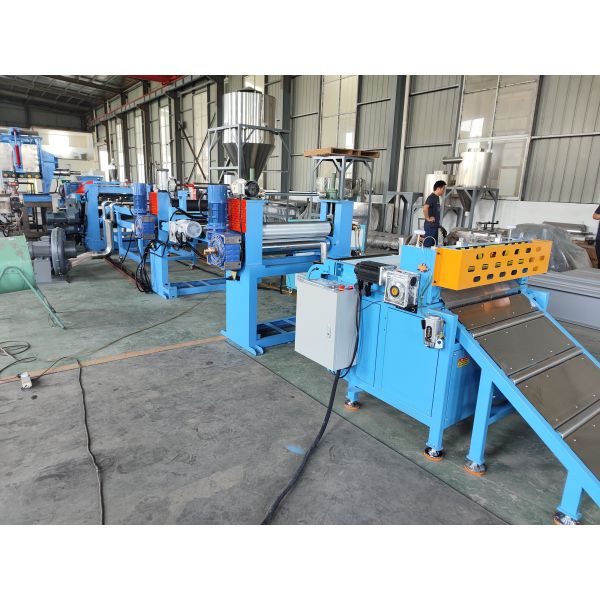 Damping Sheets Production Equipment with 45KW Main Motor φ120mm Screw Diameter and 38CrMoALA Nitriding Treatment for Automotive Damping Panels