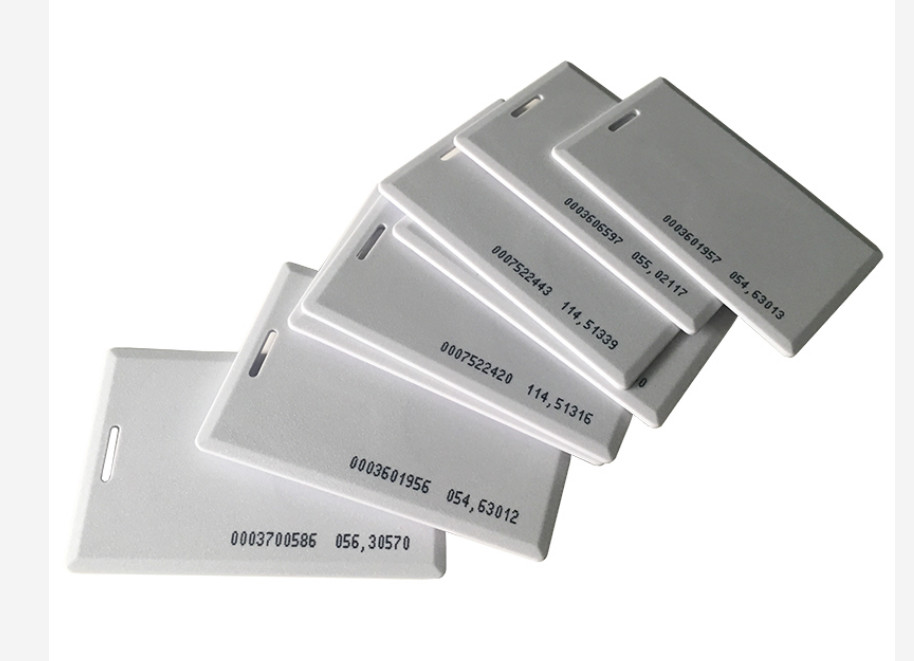 125 кГц RFID гостиничные ключевые карты Обычные HID Clamshell Карта толще