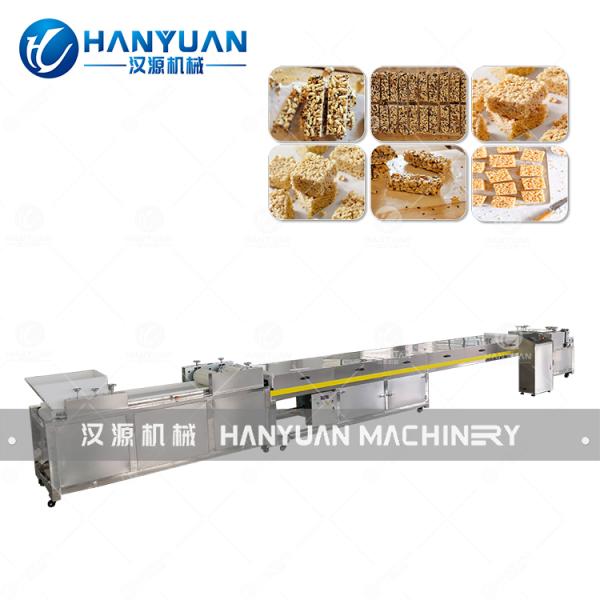 Food Grade Stainless Steel Cereal Bar Production Line Advanced Automated