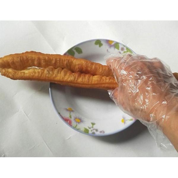 Waterproof HDPE Disposable Plastic Gloves Food Handing Gloves For Cooking