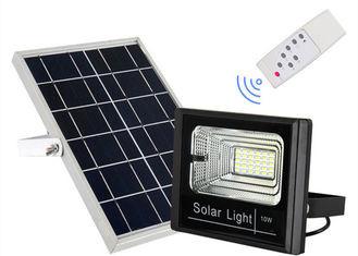 Black Outdoor Solar Landscape Flood Lights SMD IP67 Waterproof Easy Installation