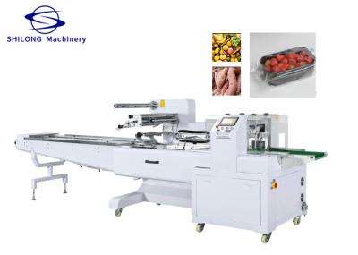 Machine façonnage/remplissage/soudure horizontale HMI 80μM de fruit de fraise d'OPP