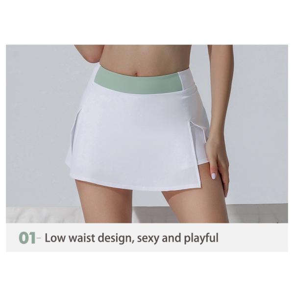 STC Odorless Womens Golf Clothes Solid High Waist Shorts Skirts
