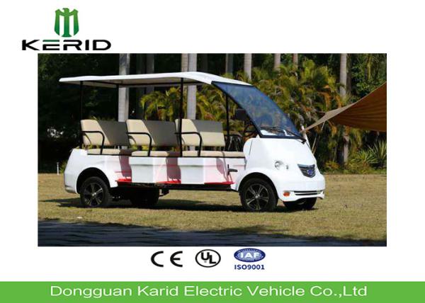8 Seater Electric Sightseeing Bus For Hotel / Club / Airports Public Transportation