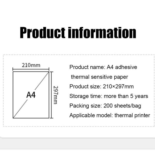 Hot Sale Portable A4 Thermal Printer Bluetooth Enabled for Mobile Phones Computers Consumer Electronics Hot Sale Portable Mobile